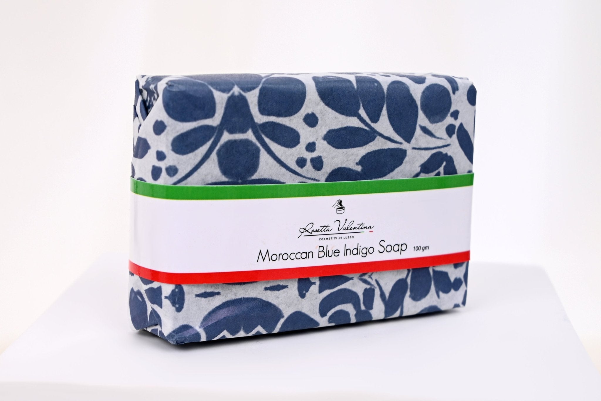 Moroccan bleu indigo soap - Rosetta Valentina